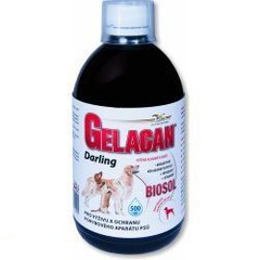 Гелакан Дарлінг Біосол - Gelacan Darling Biosol Orling Для захисту опорно-рухового апарату сук, кобелів та цуценят, Чехія 500 мл