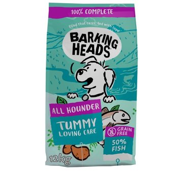 Сухий корм для дорослих собак з білою рибою Barking Heads FISH ALL HOUNDER TUMMY LOVIN' CARE, 2 кг