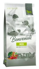 Benvenuti Medi - Сухой корм для взрослых собак средних пород 15 кг