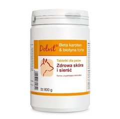 Dolfos Dolvit Beta Karoten & Biotyna Forte витаминно-минеральный комплекс для кожи и шерсти собак