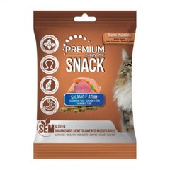happyOne Premium Cat Snack Salmon and Tuna - Ласощі для котів з лососем та тунцем 50 г
