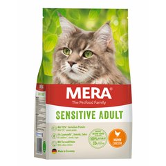 MERA Cats Sensitive Adult Сhicken (Huhn) - Сухий корм для дорослих котів з чутливим травленням з куркою 400 г