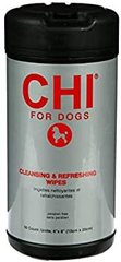 CHI For Dog Cleansing and Refreshing Dog Wipes Очищающие и освежающие салфетки для собак, 50 шт