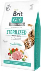 Brit Care Cat Grain Free Sterilized Urinary Health - Беззерновой корм для стерилизованных кошек для поддержания мочеполовой системы с курицей 2 кг