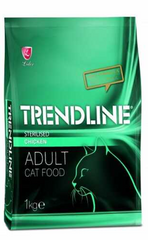 Trendline - Повноцінний та збалансований сухий корм для стерилізованих кішок з куркою 1 кг