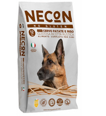 Necon No Gluten Adult Dog With Deer, Potatoes And Rice - Сухий корм для дорослих собак з низьким апетитом з олениною, картоплею та рисом 3 кг