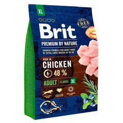 Brit Premium by Nature Adult XL - Сухой корм для взрослых собак гигантских пород с курицей 15 кг