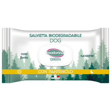 Inodorina Salv Green Lucidante - Серветки з полірувальним пантенолом, 30 шт