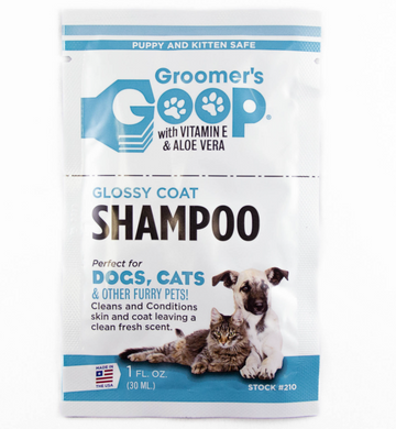 Groomer's Goop Glossy Coat Shampoo - Шампунь для собак и котов 30 мл