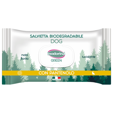 Inodorina Salv Green Lucidante - Салфетки с полировальным пантенолом, 30 шт