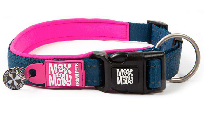 Max & Molly Smart ID Collar Matrix Yellow/XS - Ошейник желтый Матрикс