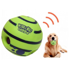 Wobble Wag Giggle - Игрушка для собак "Хихикающий мяч", 15 см