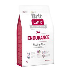 Brit Care Dog Endurance - Сухой корм для активных собак с уткой и рисом 3 кг