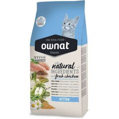 Ownat Classic Kitten - Сухой корм для котят с курицей 1,5 кг