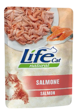 LifeCat пауч для котов лосось 70 г