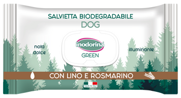 Inodorina Salv Green Illuminante - Серветки освітлюючі, 30 шт