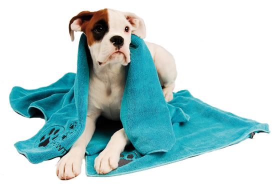 Show Tech+ Microfibre Towel Turquoise Полотенце из микрофибры для собак и кошек 56x90см, бирюзовое