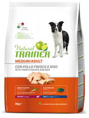 Trainer Natural Adult Medium – Для взрослых собак средних пород