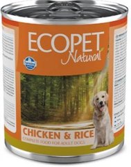 Farmina Ecopet Natural Dog Chicken & Rice - Консерви для дорослих собак з куркою та рисом 300 г