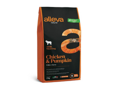 Alleva Natural Adult Chicken & Pumpkin Maxi - Сухий корм для дорослих собак великих порід з куркою та гарбузом 2 кг