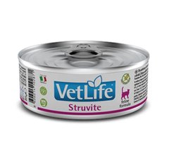 Farmina Vet Life Struvite - Консерви для дорослих котів для розчинення струвітних уролітів 85 г