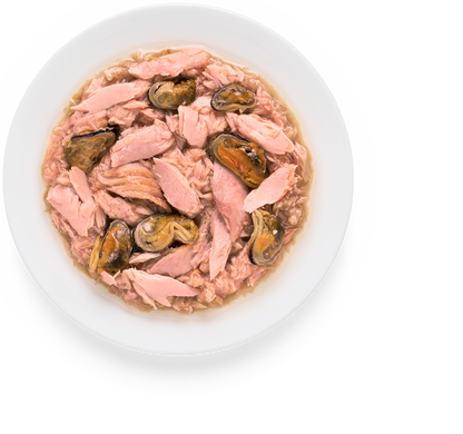 Grandorf Tuna Fillet and Mussels - Грандорф консерви для кішок з філе тунця та мідіями 70 г