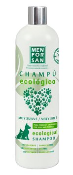 Шампунь для собак и щенков Menforsan Shampoo Ecologial Very Mild экологический, 300 мл