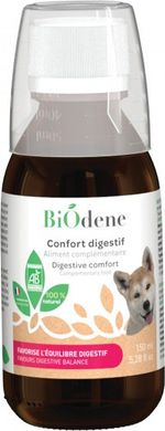 Biodene Confort digestif - Cироп для поддержки ЖКТ собак 150 мл