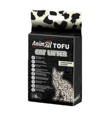 AnimAll Tofu Наповнювач для котячого туалету класичний 6 л