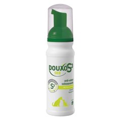 Ceva Douxo S3 Seb Mousse  - Дуксо Себ лікувальний мус для жирної шкіри собак та котів, себорегулюючий, без запаху 150 мл