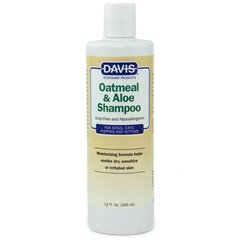 Davis Oatmeal & Aloe Shampoo ДЭВИС ОВСЯНАЯ МУКА С АЛОЭ гипоаллергенный шампунь для собак и котов, концентрат (0,355)