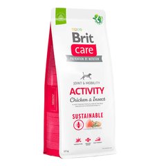 Brit Care Dog Sustainable Activity - Сухой корм для собак с повышенной активностью с курицей и насекомыми 12 кг