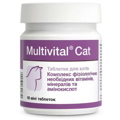 Dolfos Multivital Cat - Дольфос вітамінно-мінеральний комплекс для котів, 90 таблеток