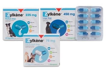 Vetoquinol Zylkene Антистрессовые капсулы Зилкене для собак и кошек