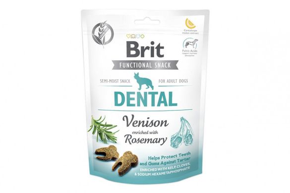 Brit Care Dental - Бріт Кеа ласощі для собак з олениною та розмарином 150 г