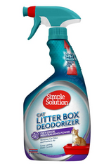 Simple Solution Cat Litter Box Deodorizer - дезодоруючий засіб для чищення та усунення запахів у котячих туалетах 945 мл