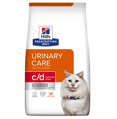 Hill's Prescription Diet C/D Stress - Лікувальний корм для сечовивідних шляхів у котів з куркою 3 кг