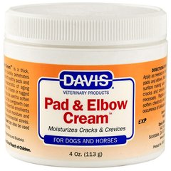 Davis Pad & Elbow Cream ДЕВІС ЗАГОЮВАЛЬНИЙ крем для лап і ліктів собак та коней 113 мл