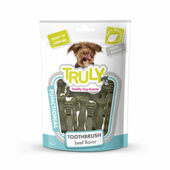 Truly Toothbrush Beef Flavour - Трули лакомство для собак для чистки зубов со вкусом говядины 90 г
