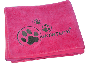 Show Tech+ Microfibre Towel Hot Pink Рушник з мікрофібри для собак та котів 56x90см, рожевий