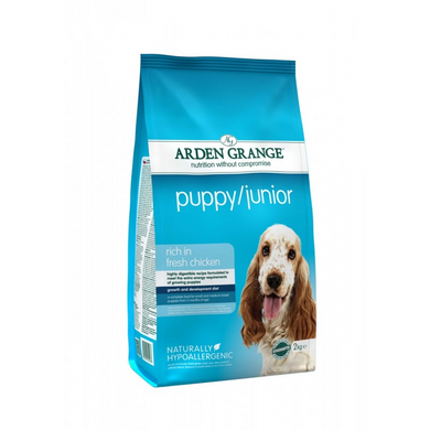 Arden Grange Puppy Junior - Арден Гранж сухий корм для цуценят та юніорів з куркою та рисом 2 кг