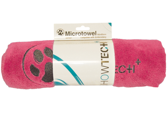 Show Tech+ Microfibre Towel Hot Pink Рушник з мікрофібри для собак та котів 56x90см, рожевий