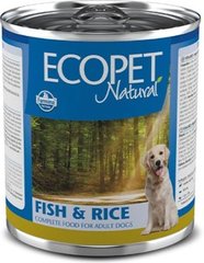 Farmina Ecopet Natural Dog Fish & Rice - Консерви для дорослих собак з оселедцем та рисом 300 г