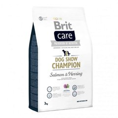 Brit Care Dog Show Champion - Сухий корм для виставкових собак з лососем та оселедцем 3 кг