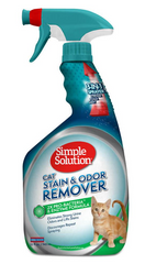 Simple Solution Cat Stain and Odor Remover - засіб для нейтралізації запахів та видалення плям від життєдіяльності котів 945 мл
