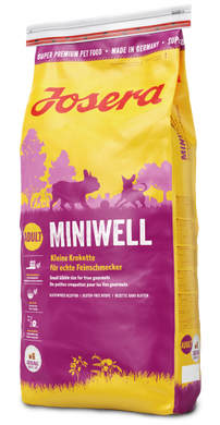 Josera Miniwell - Сухий корм для дорослих собак дрібних порід 5х 900 г