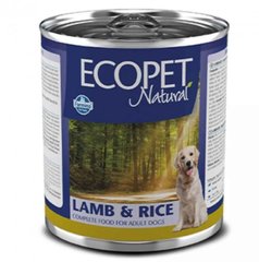 Farmina Ecopet Natural Dog Lamb & Rice - Консервы для взрослых собак с ягненком и рисом 300 г