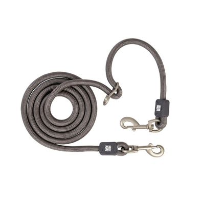 Мотузковий повідець для собак Max & Molly Rope Leash Matrix 2.0 Stone, сірого кольору, XS-S