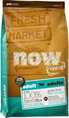 NOW Fresh Adult Large Breed Recipe Grain Free Беззерновой для Взрослых собак Крупных пород с Индейкой, Уткой и овощами 11.35 кг. Небольшое повреждение упаковки