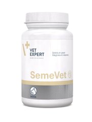 Vet Expert SemeVet - пищевая добавка для самцов собак для улучшения репродуктивной функции, 60 таблеток